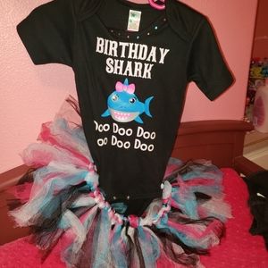 Onsie, tutu and headband